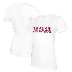 White Philadelphia Phillies Tiny Turnip Women's Mom T-Shirt