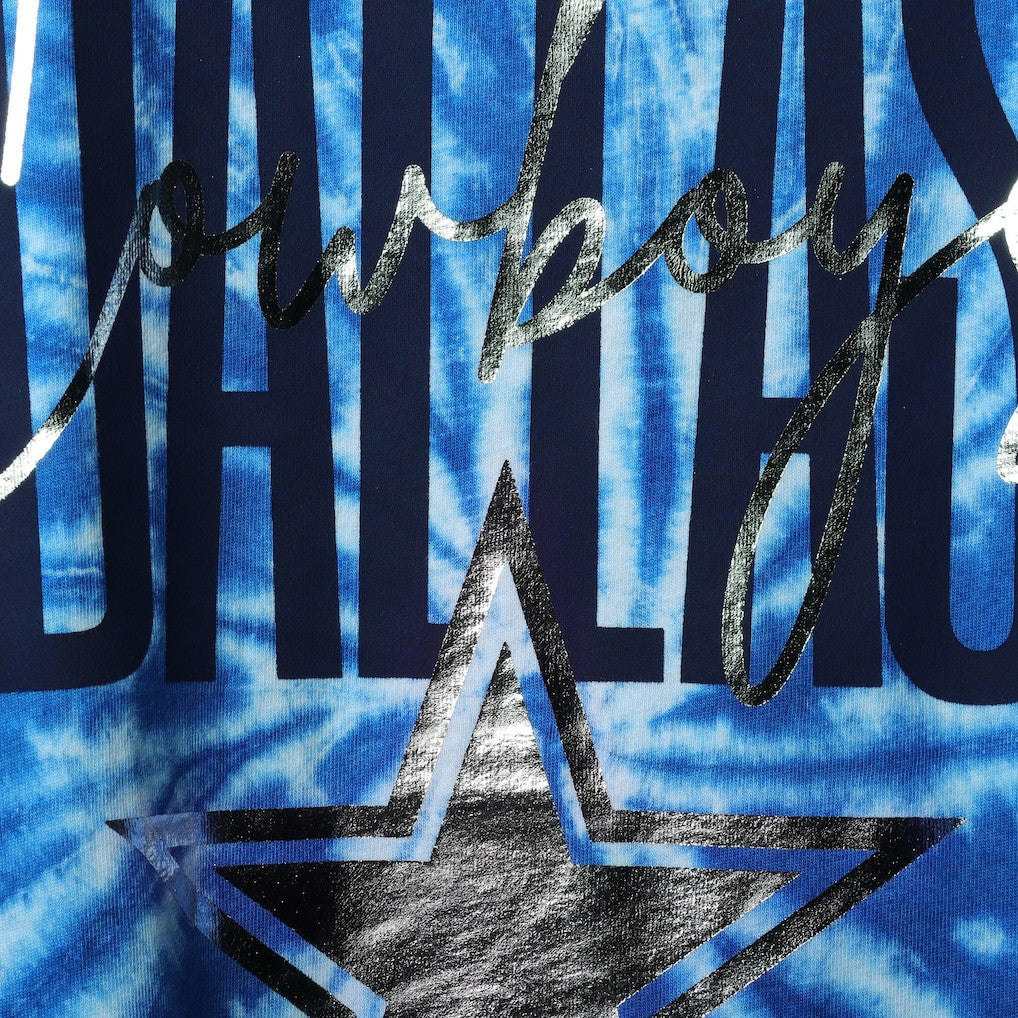 Lauren James Women's Tie-Dye Jersey Boxy Tank Top - Dallas Cowboys Jerseys