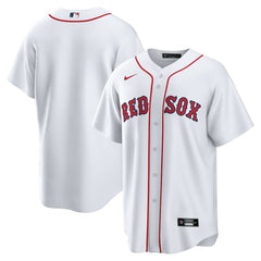 White Boston Red Sox Nike Home Blank Replica Jersey