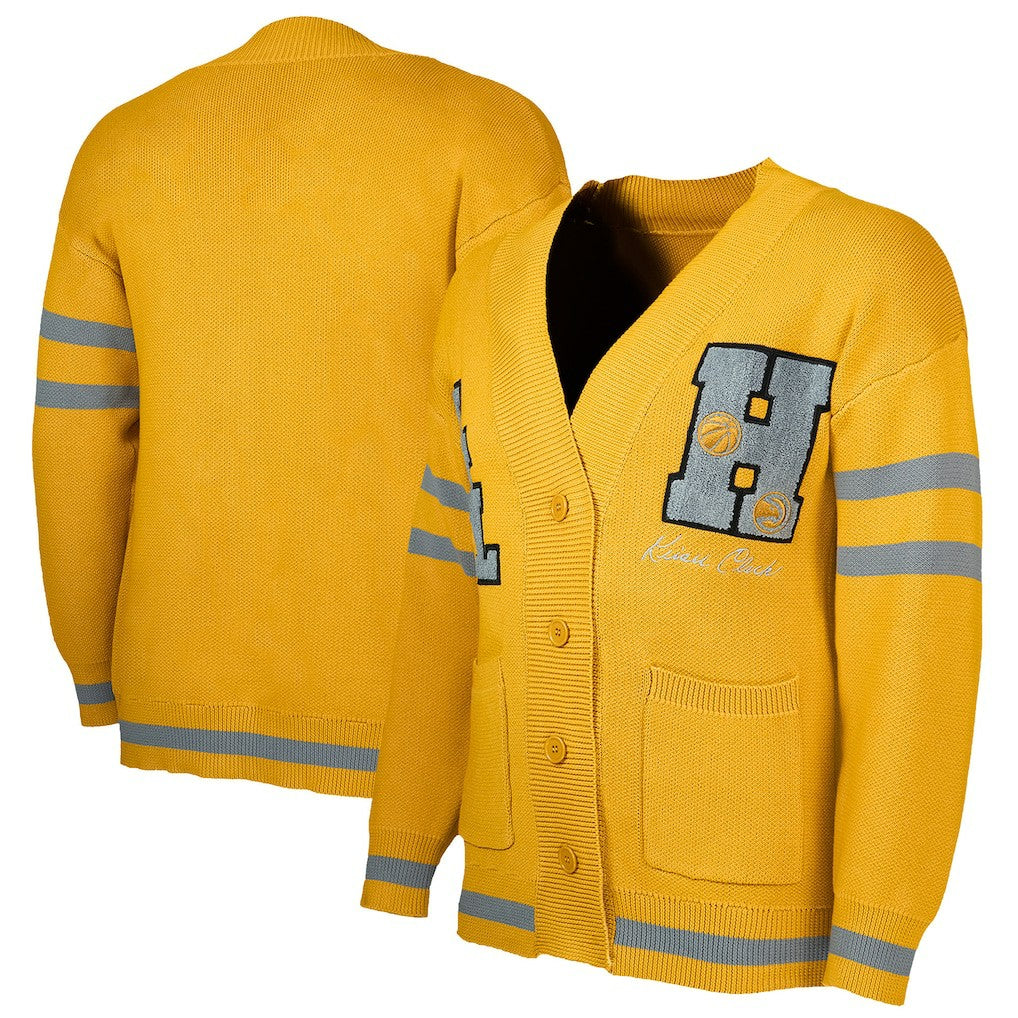 Atlanta Hawks NBA x Keiser Clark No Caller ID Button-Up Cardigan