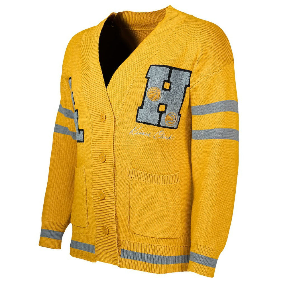 Atlanta Hawks NBA x Keiser Clark No Caller ID Button-Up Cardigan