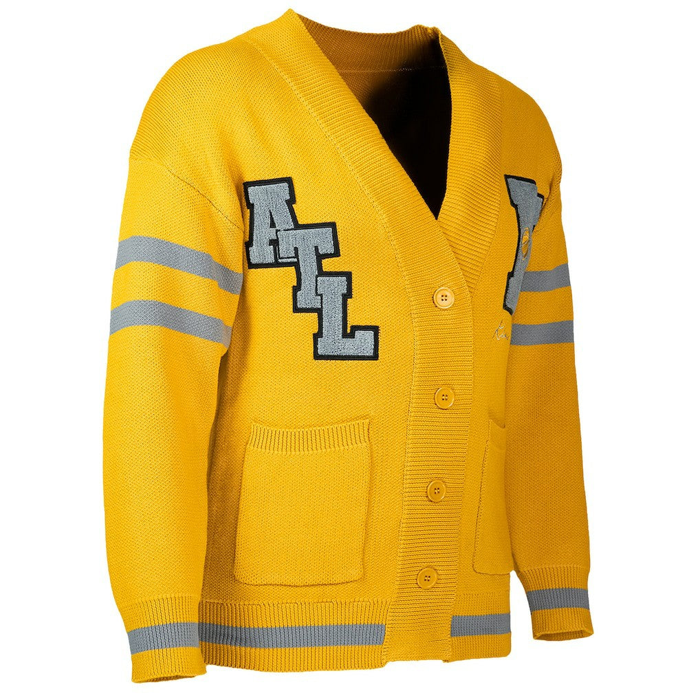Atlanta Hawks NBA x Keiser Clark No Caller ID Button-Up Cardigan