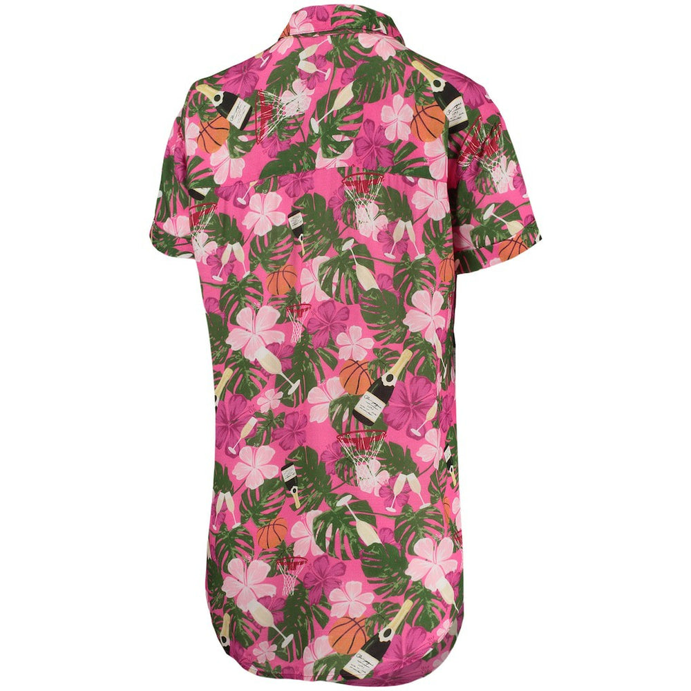 Chicago Bulls Lusso Women's Finley-Frankie Party Top & Shorts Set