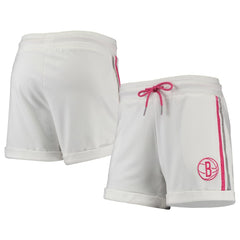Brooklyn Nets Lusso Women's Melody Cuffed Tri-Blend Shorts