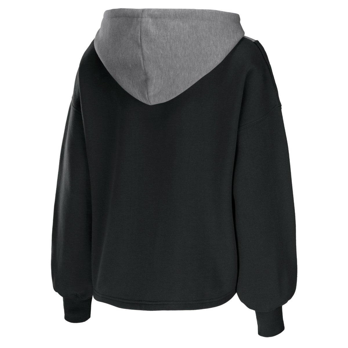 Miami Heat WEAR by Erin Andrews Women's Pieced Quarter-Zip Hoodie Jacket