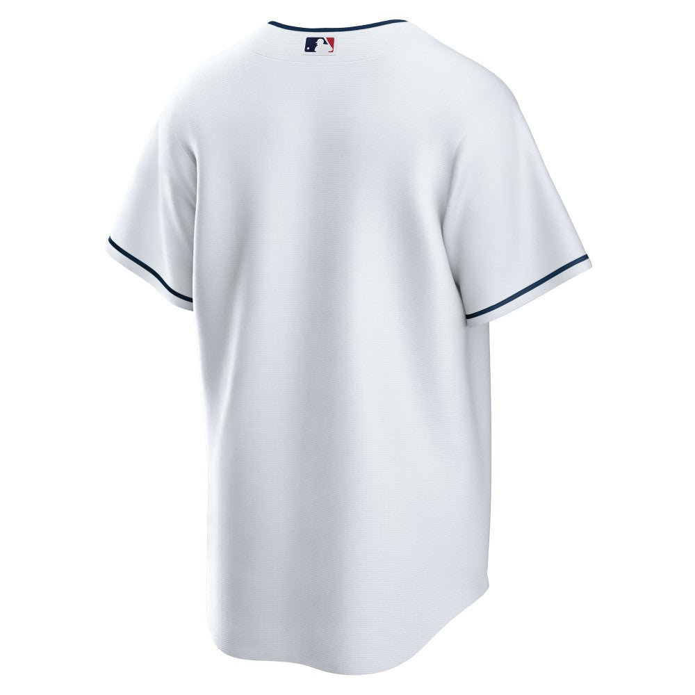 White Cleveland Guardians Nike Home Blank Replica Jersey