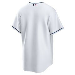 White Cleveland Guardians Nike Home Blank Replica Jersey