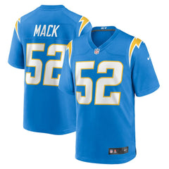 Khalil Mack  Game Jersey - Los Angeles Chargers Jerseys