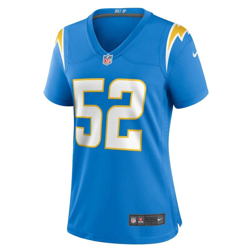 Khalil Mack  Women's Player Jersey - Los Angeles Chargers Jerseys