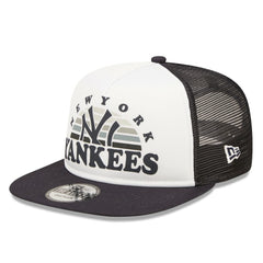 White/Navy New York Yankees New Era Gradient Golfer 9FIFTY Snapback Hat