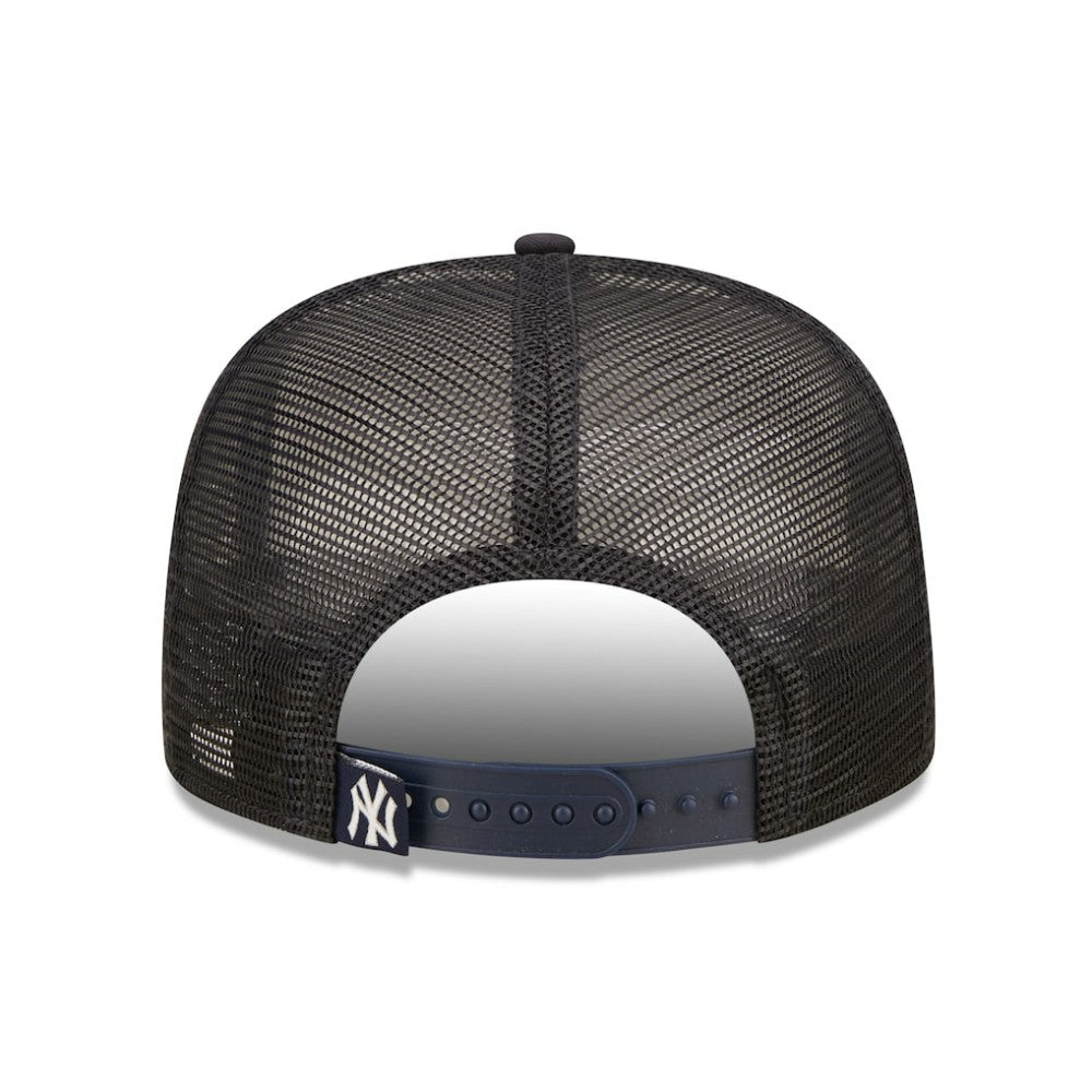 White/Navy New York Yankees New Era Gradient Golfer 9FIFTY Snapback Hat