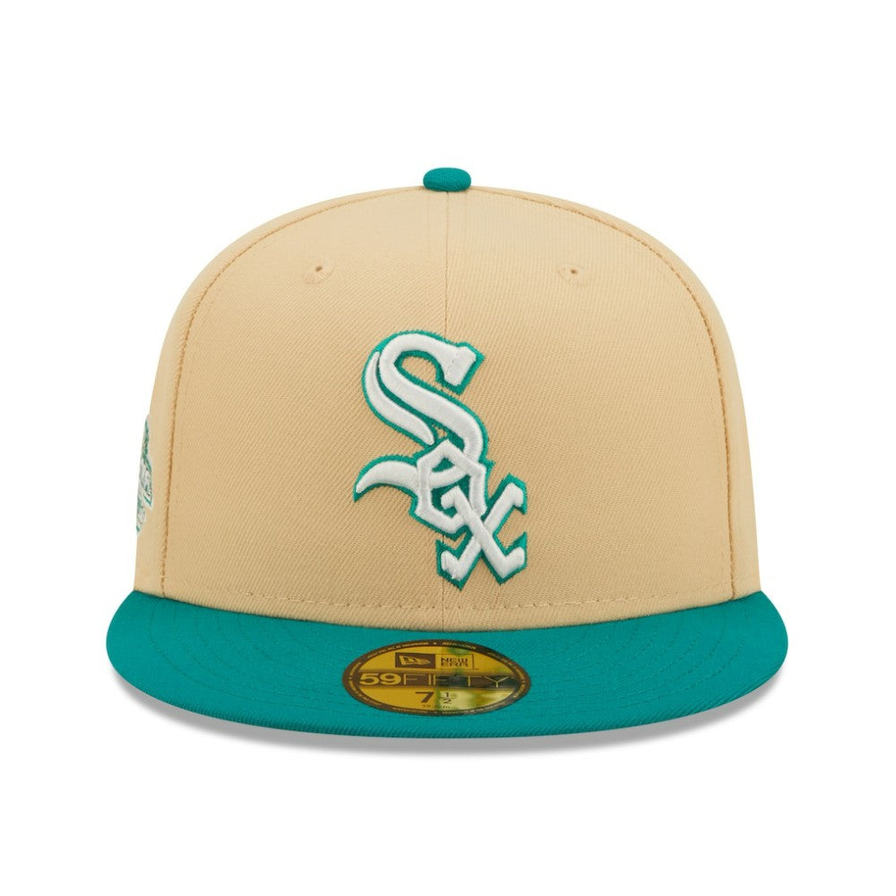 Natural/Teal Chicago White Sox New Era  Mango Forest 59FIFTY fitted hat