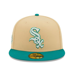 Natural/Teal Chicago White Sox New Era  Mango Forest 59FIFTY fitted hat