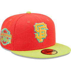 Red/Neon Green San Francisco Giants New Era   Lava Highlighter Combo 59FIFTY Fitted Hat