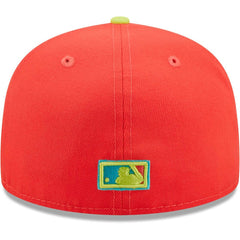 Red/Neon Green San Francisco Giants New Era   Lava Highlighter Combo 59FIFTY Fitted Hat