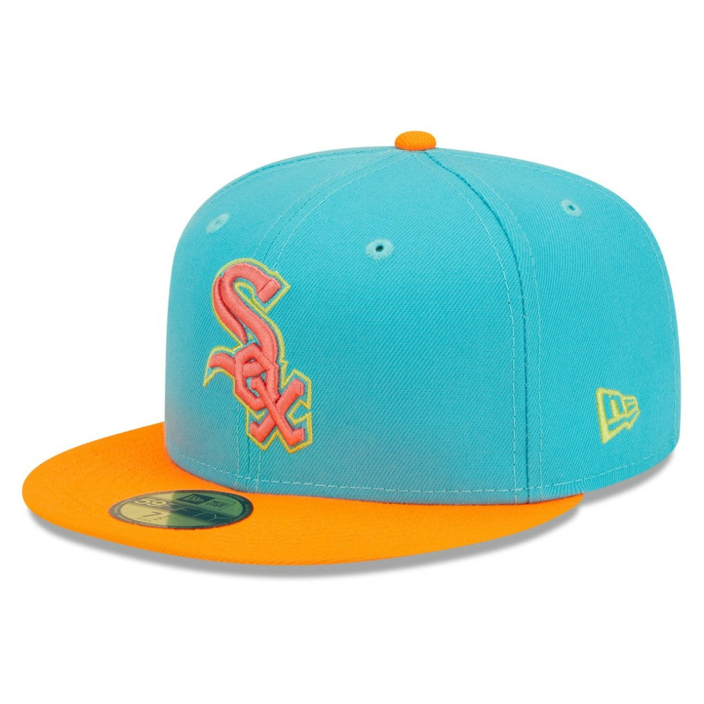 Blue/Orange Chicago White Sox New Era Vice Highlighter 59FIFTY Fitted Hat