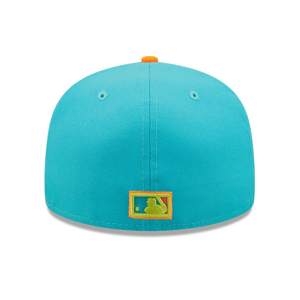 Blue/Orange Los Angeles Dodgers New Era Vice Highlighter 59FIFTY Fitted Hat