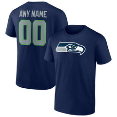 Team Authentic Personalized Name & Number T-Shirt - Seattle Seahawks T-shirts