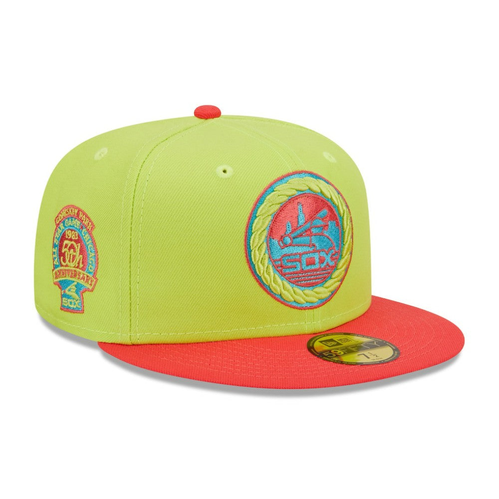 Green/Red Chicago White Sox New Era 1983 MLB All-Star Game Cyber Highlighter 59FIFTY Fitted Hat