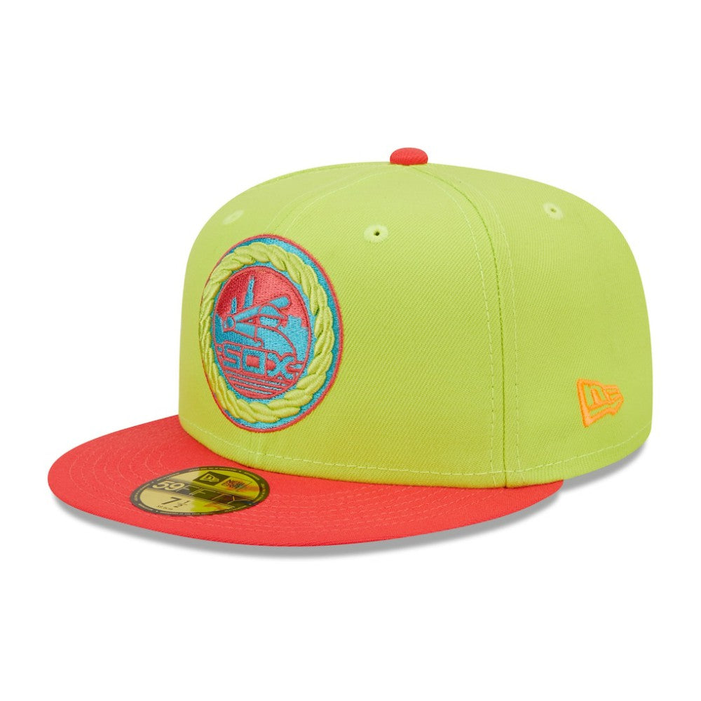 Green/Red Chicago White Sox New Era 1983 MLB All-Star Game Cyber Highlighter 59FIFTY Fitted Hat