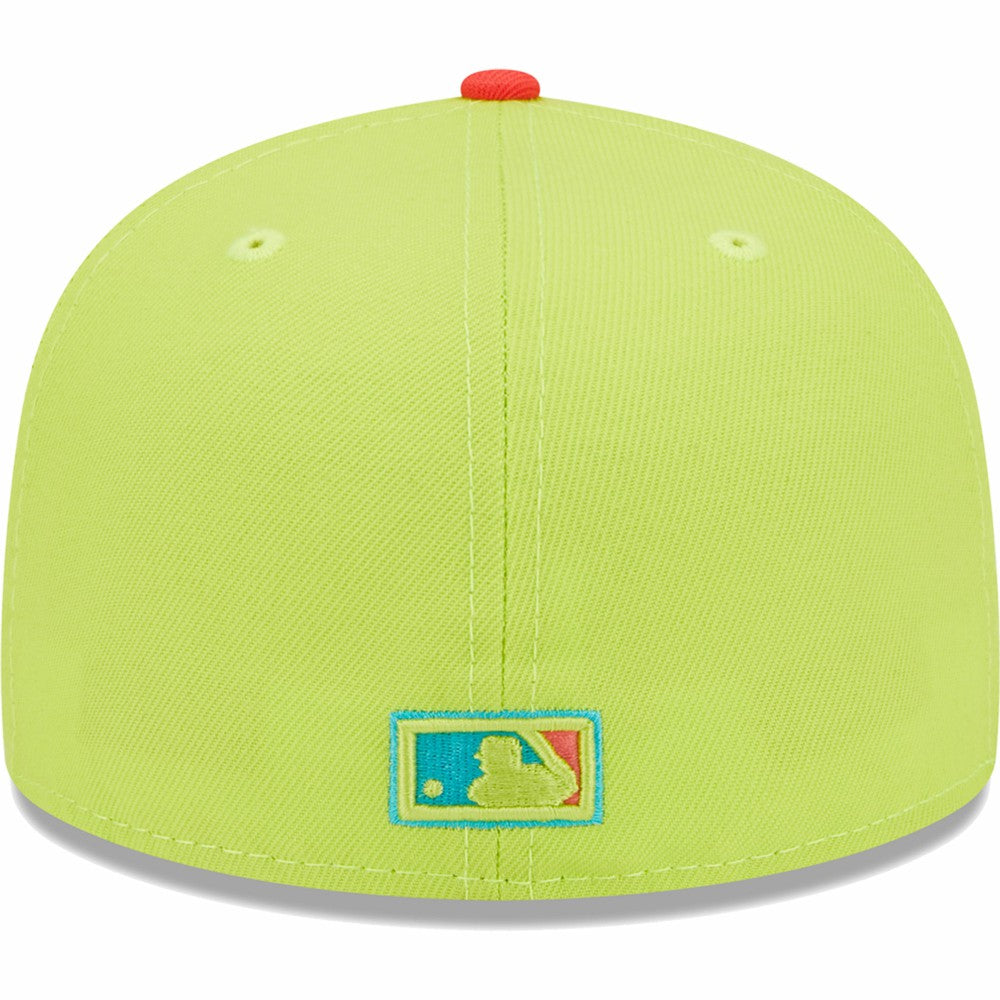 Green/Red Los Angeles Dodgers New Era Cyber Highlighter 59FIFTY Fitted Hat