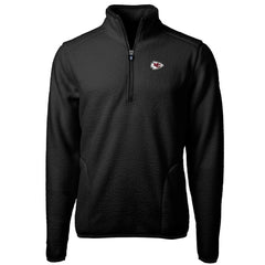 Cutter & Buck Cascade Eco Sherpa Fleece Quarter-Zip Pullover Jacket - Kansas City Chiefs Pullover