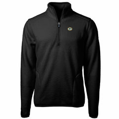 Cutter & Buck Big & Tall Cascade Eco Sherpa Fleece Quarter-Zip Pullover Jacket - Green Bay Packers Pullover