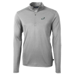 Cutter & Buck Big & Tall Virtue Eco Pique Quarter-Zip Pullover Jacket - Philadelphia Eagles Pullover