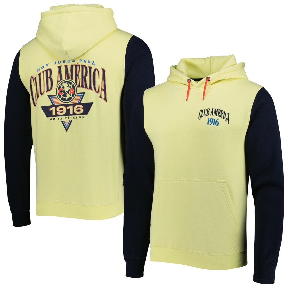Club America Retro Raglan Pullover Hoodie
