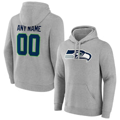 Team Authentic Custom Pullover Hoodie - Seattle Seahawks Hoodies