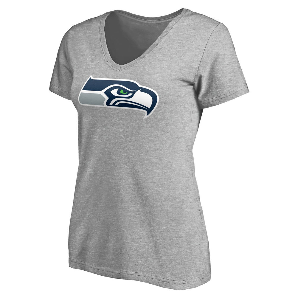 Women's Team Authentic Custom V-Neck T-Shirt - Seattle Seahawks T-shirts