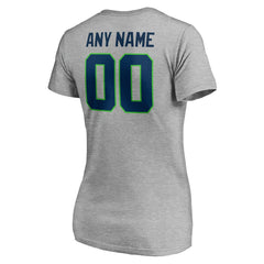 Women's Team Authentic Custom V-Neck T-Shirt - Seattle Seahawks T-shirts