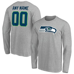 Team Authentic Custom Long Sleeve T-Shirt - Seattle Seahawks T-shirts