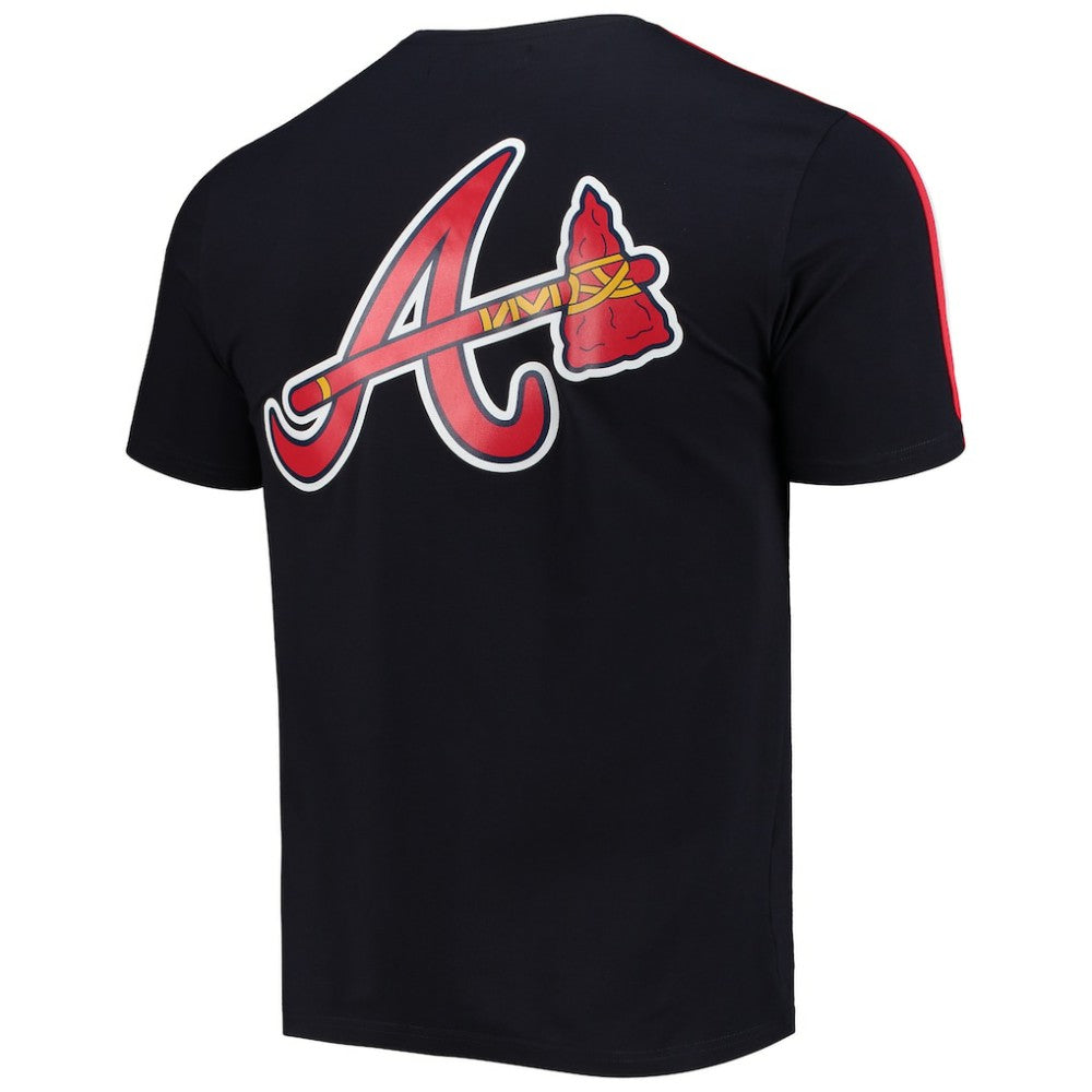 Navy/Red Atlanta Braves Pro Standard Taping T-Shirt
