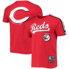 Red/Black Cincinnati Reds Pro Standard Taping T-Shirt