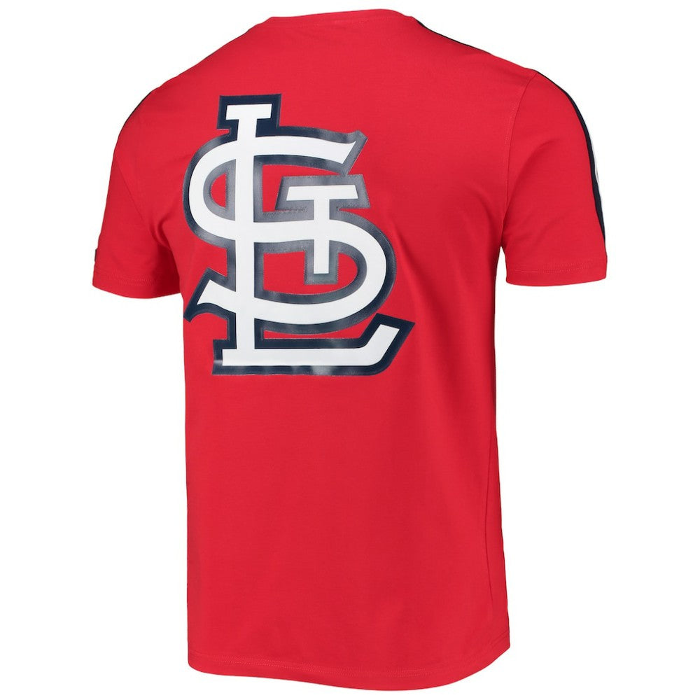 Red/ St. Louis Cardinals Pro Standard Taping T-Shirt