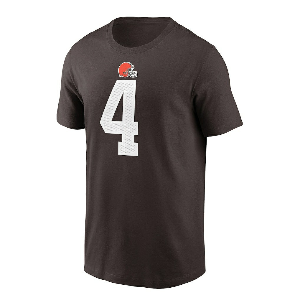 Deshaun Watson  Player Name & Number T-Shirt - Cleveland Browns T-shirts