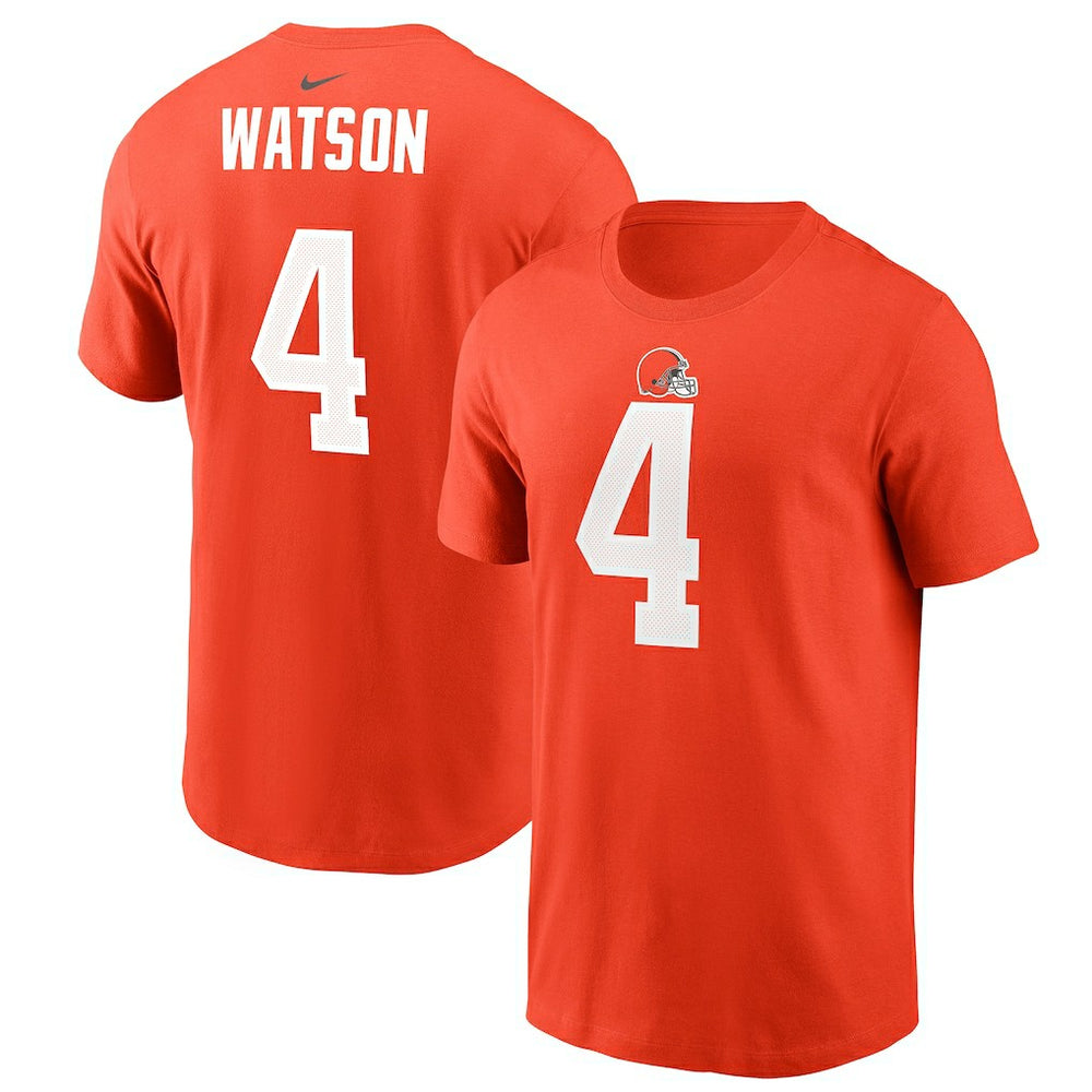 Deshaun Watson  Player Name & Number T-Shirt - Cleveland Browns T-shirts