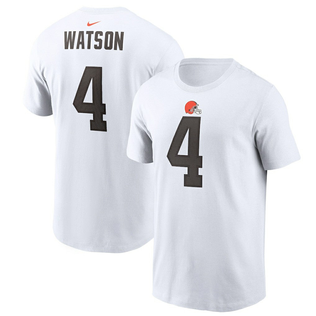 Deshaun Watson  Player Name & Number T-Shirt - Cleveland Browns T-shirts