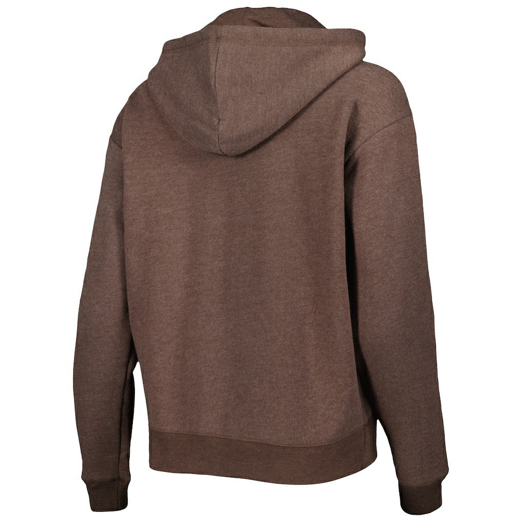 '47 Women's Color Rise Kennedy Pullover Hoodie - Cleveland Browns Hoodies