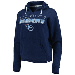 '47 Women's Color Rise Kennedy Notch Neck Pullover Hoodie - Tennessee Titans Hoodies