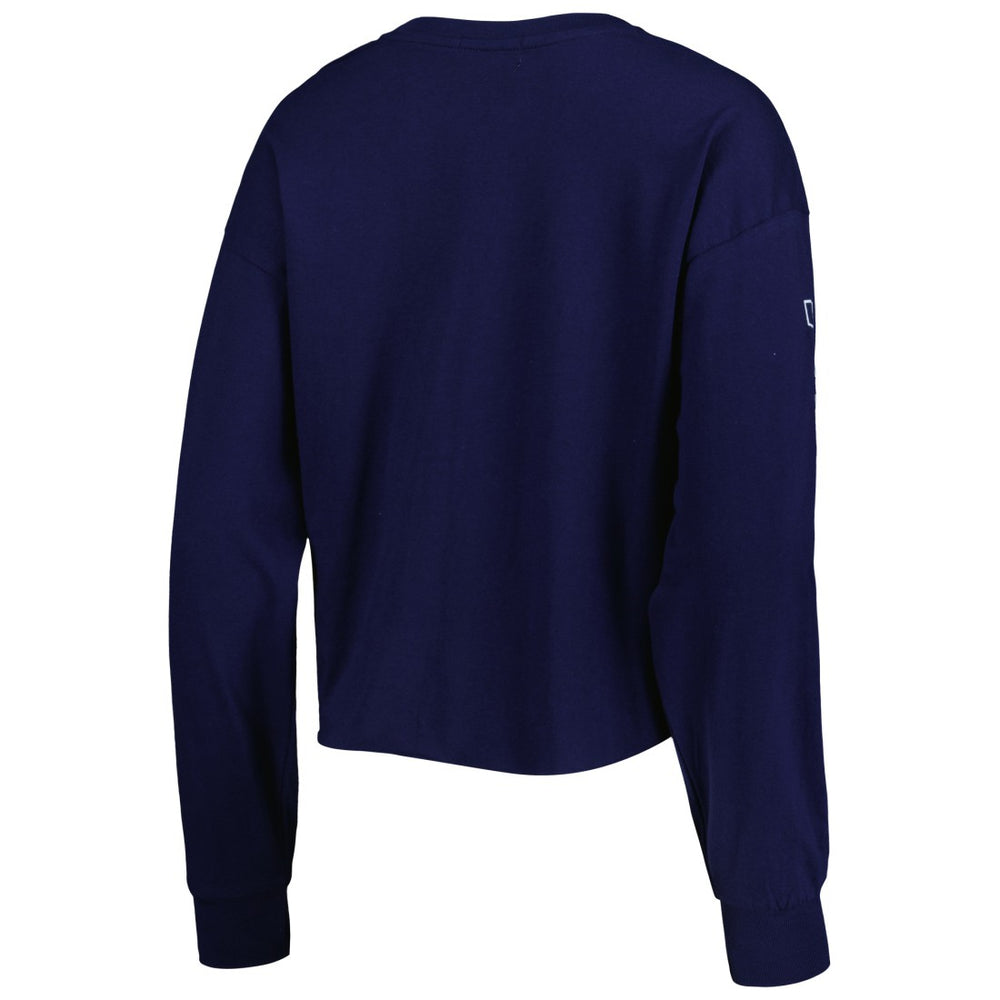 '47 Women's Skyler Parkway Cropped Long Sleeve T-Shirt - Tennessee Titans T-shirts