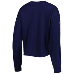 '47 Women's Skyler Parkway Cropped Long Sleeve T-Shirt - Tennessee Titans T-shirts