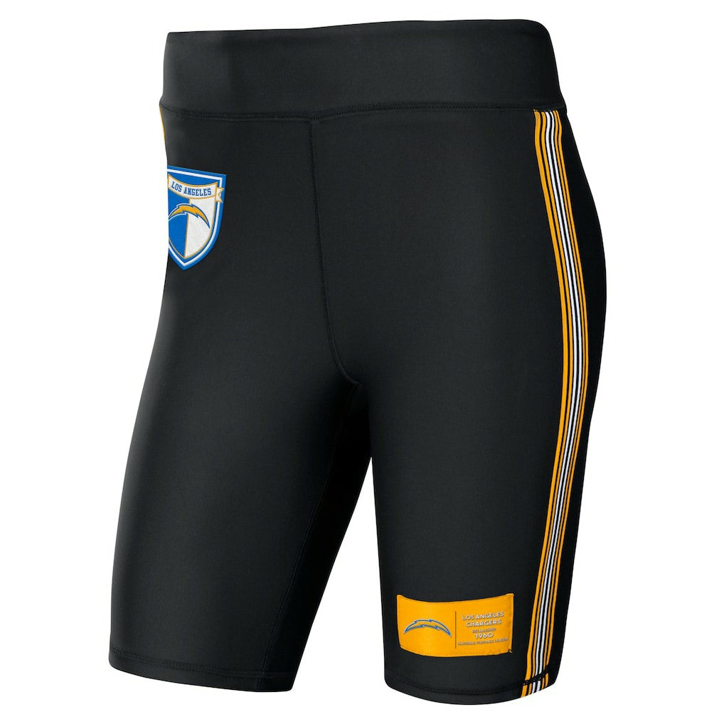 WEAR by Erin Andrews Women's Biker Shorts - Los Angeles Chargers Shorts