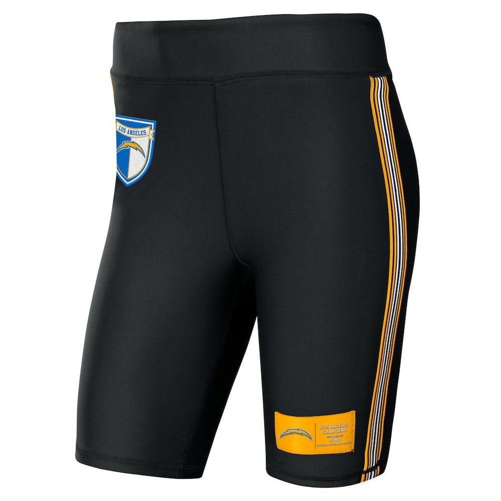 WEAR by Erin Andrews Women's Biker Shorts - Los Angeles Chargers Shorts