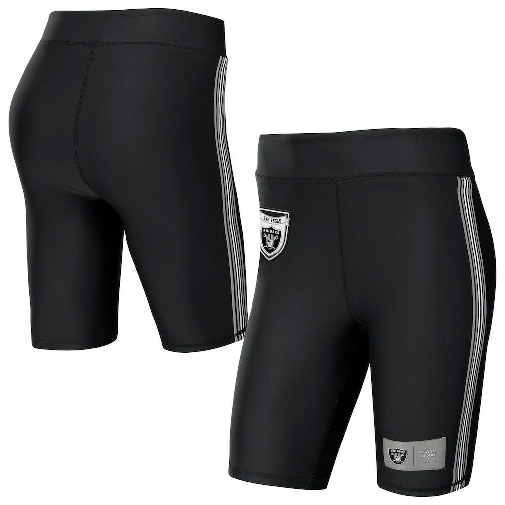 WEAR by Erin Andrews Women's Biker Shorts - Las Vegas Raiders Shorts