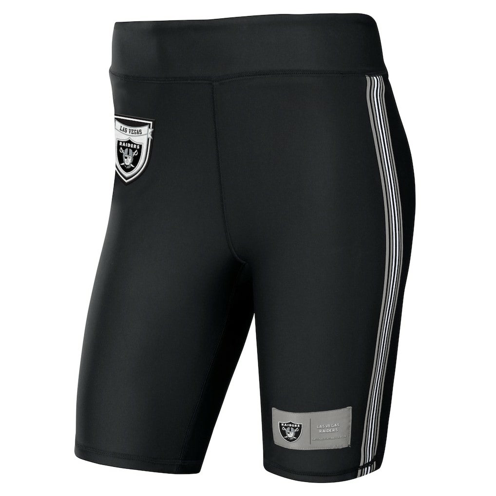 WEAR by Erin Andrews Women's Biker Shorts - Las Vegas Raiders Shorts