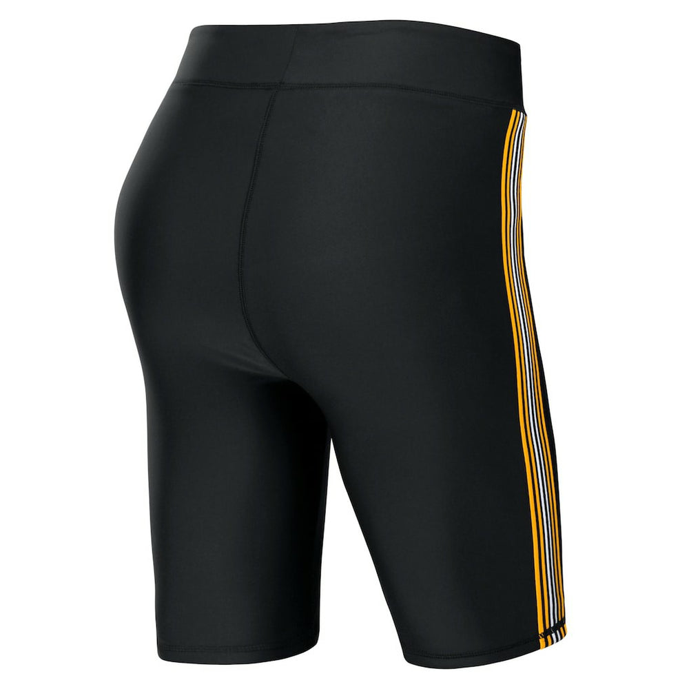 WEAR by Erin Andrews Women's Biker Shorts - Pittsburgh Steelers Shorts