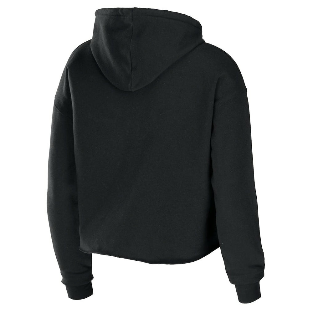 WEAR by Erin Andrews Women's Cropped Sponge Fleece Pullover Hoodie - Miami Dolphins Hoodies