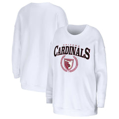 WEAR by Erin Andrews Women's Oversized Pullover Sweatshirt - Arizona Cardinals Pullover